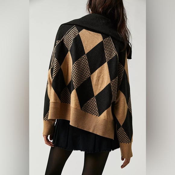 NEW Free People Lucy Half Zip Pullover Sweater - Picture 2 of 16